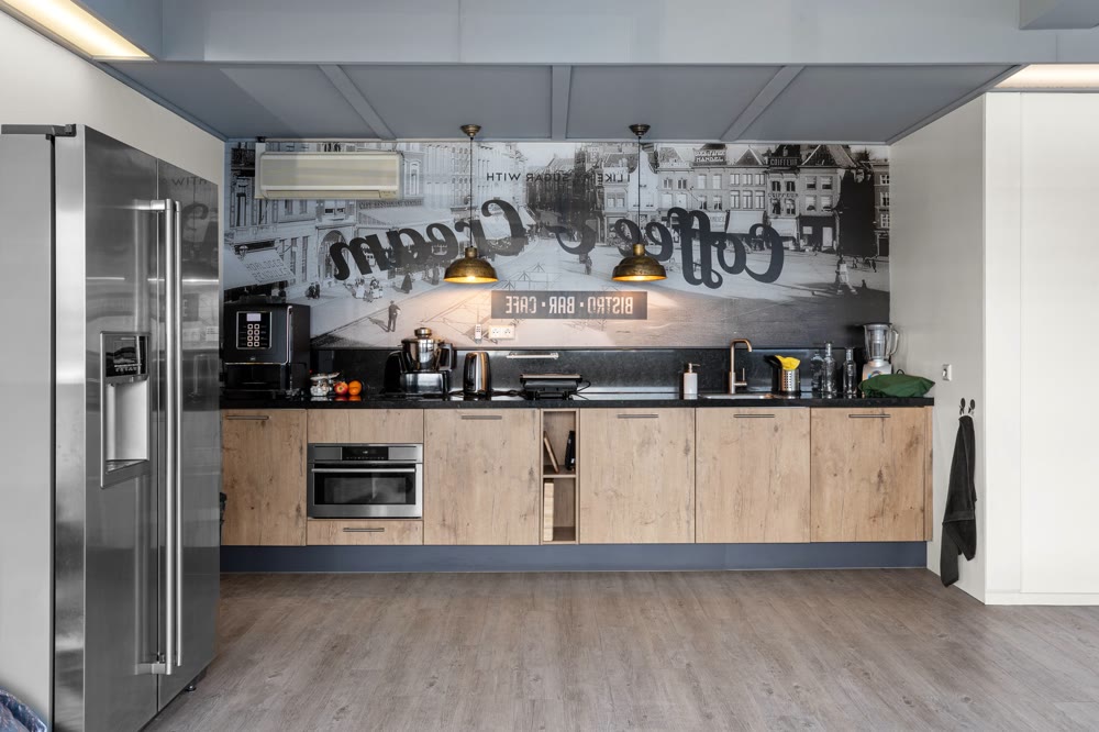 Bedrijfskantine met koffiehoek
