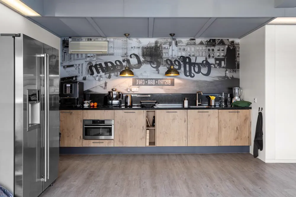 Bedrijfskantine met koffiehoek